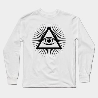 All Seeing Eye - The Cure Long Sleeve T-Shirt